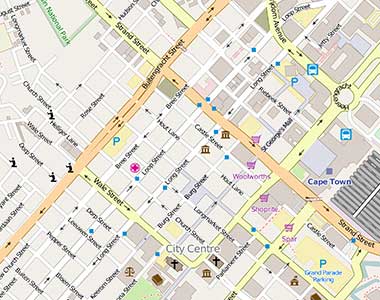 Map to Dollar General